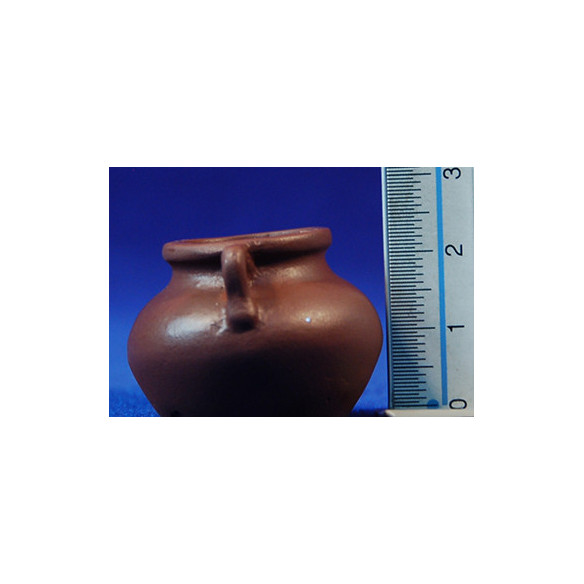 Amphora plain 2,5 cm resina