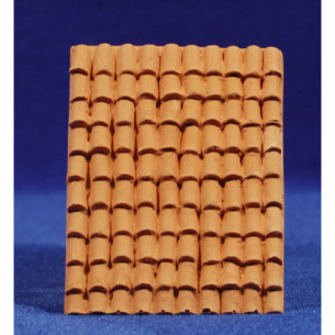 Roof of tile 0,5 cm resin