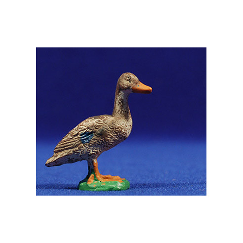 Pato marron 10 cm resina