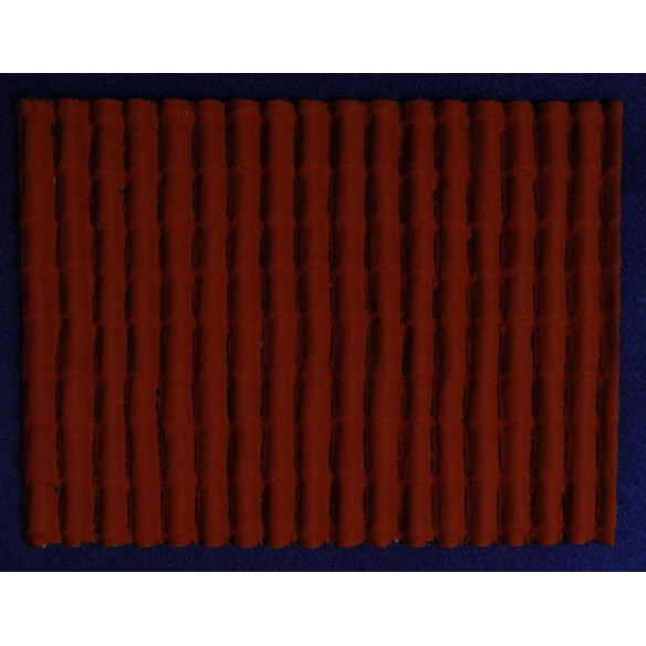 Teulada 16x12 de teules 1 cm plàstic