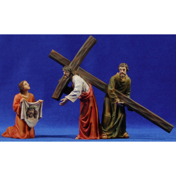 Via Crucis - Veronica 13 cm resina