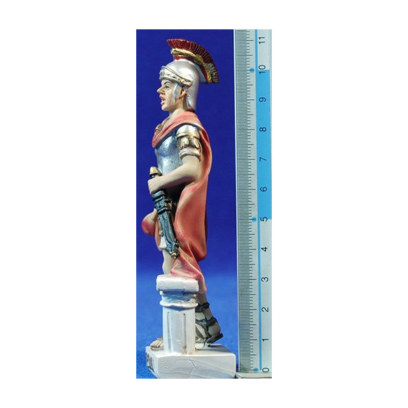 Grupo 4 soldados centuriones romanos 10 cm resina