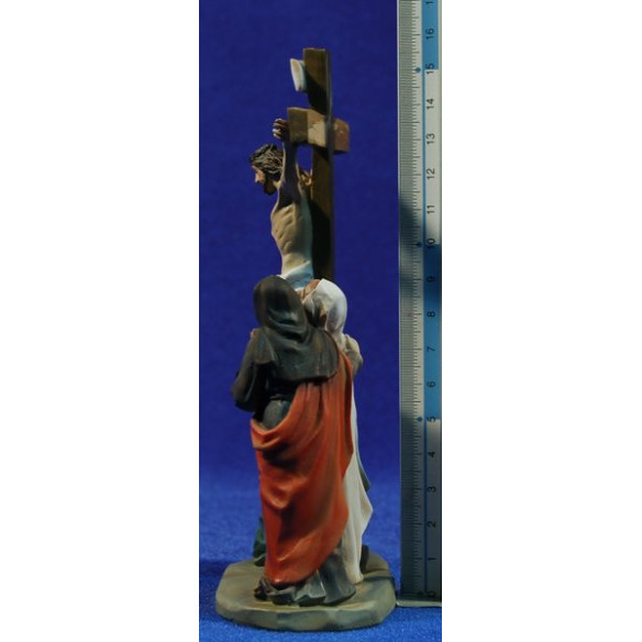 Crucificción M2 9 cm resina