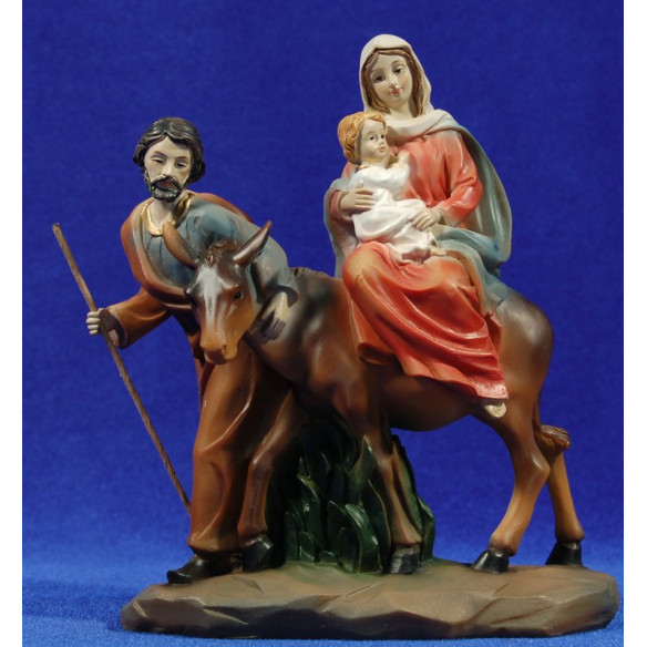 Fugida a Egipte 17 cm resina