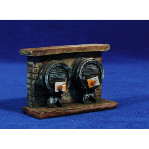 Barrel wine 6,5 cm resin