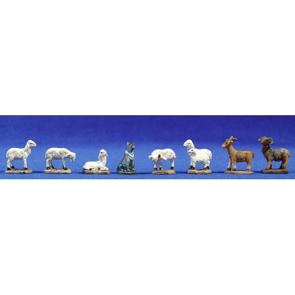 Grup xais cabres i gos 5-6 cm resina