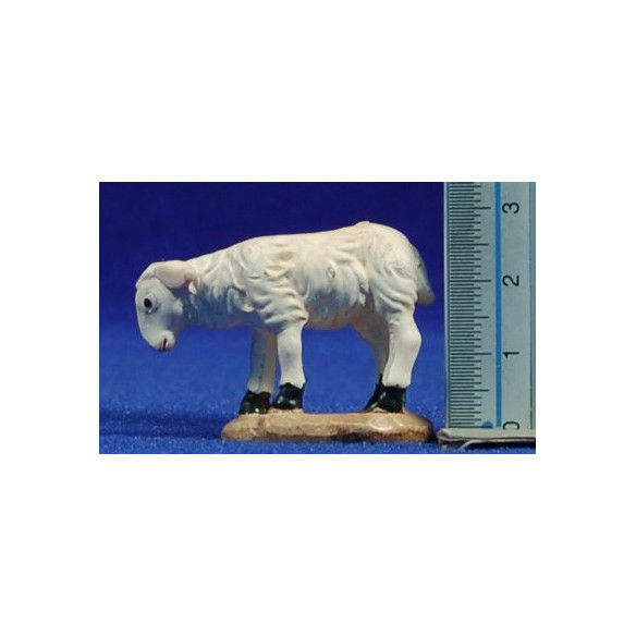 Group of sheeps 7-8  cm resin