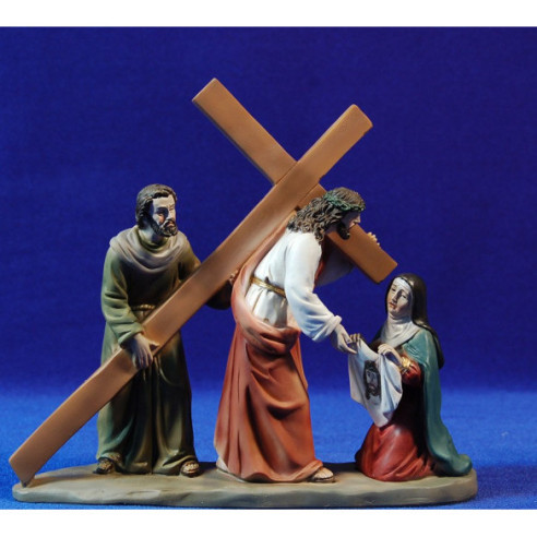 Way of the Cross - Veronica M2 13 cm resina