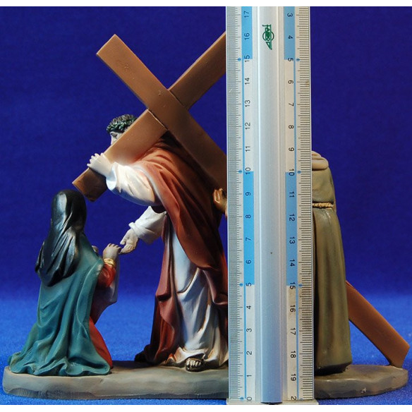 Way of the Cross - Veronica M2 13 cm resina
