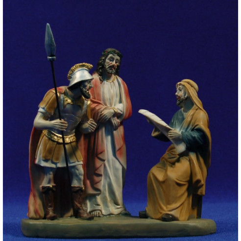 Procès a Jesús 13 cm resina