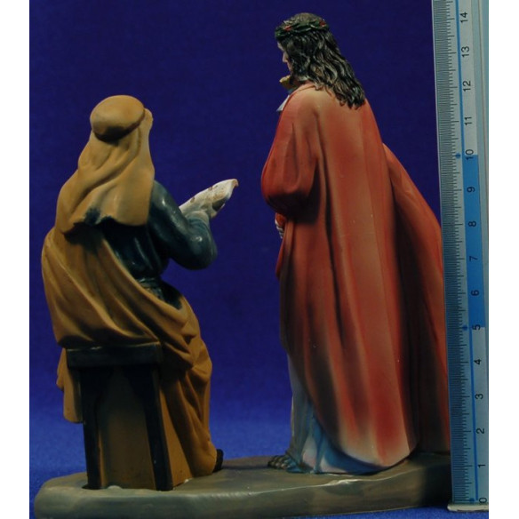 Procès a Jesús 13 cm resina