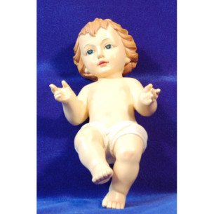 Gesù bambinomisura reale 25 cm resina