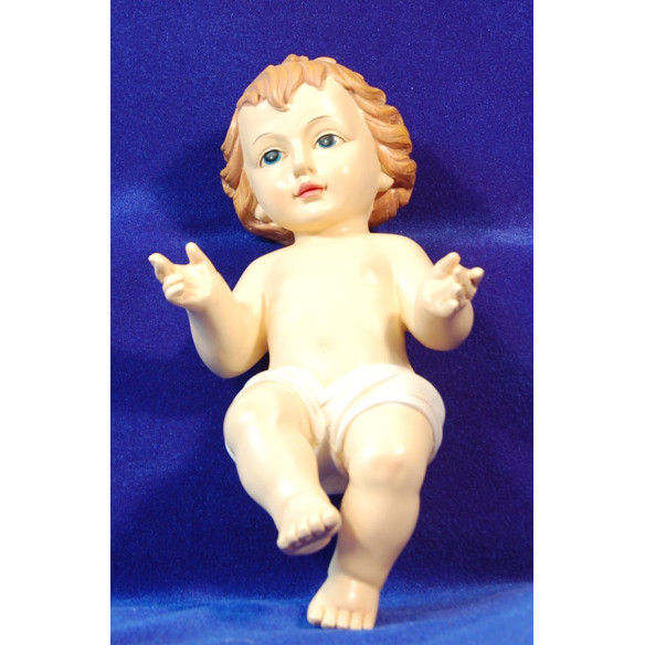 Gesù bambinomisura reale 25 cm resina