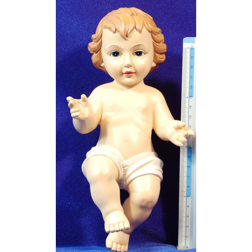 Gesù bambinomisura reale 25 cm resina
