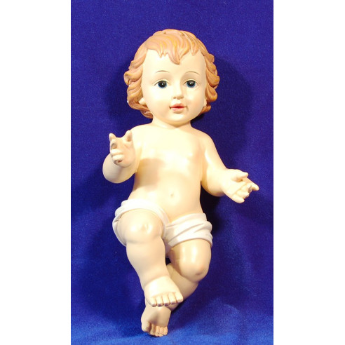 Gesù bambinomisura reale 32 cm resina