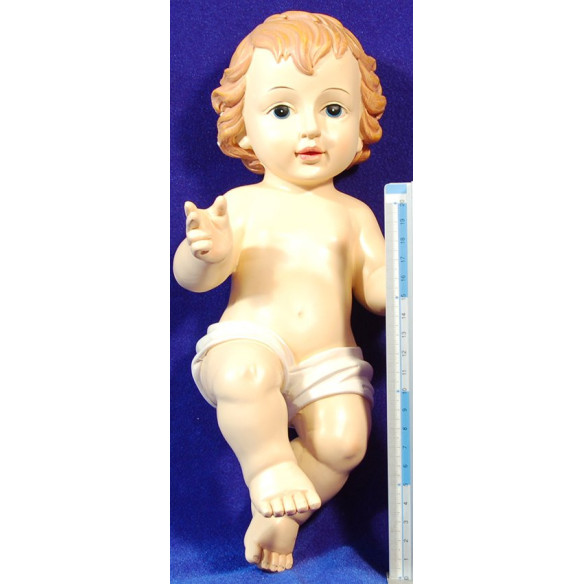 Nen Jesús mida real 32 cm resina