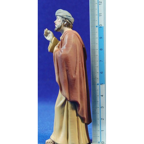 Gesù con i dotori nel Tempio 12 cm resina
