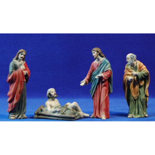 Miracolo paralitico 13 cm resina