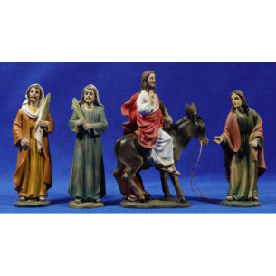 Entrance to Jerusalem 12 cm resin