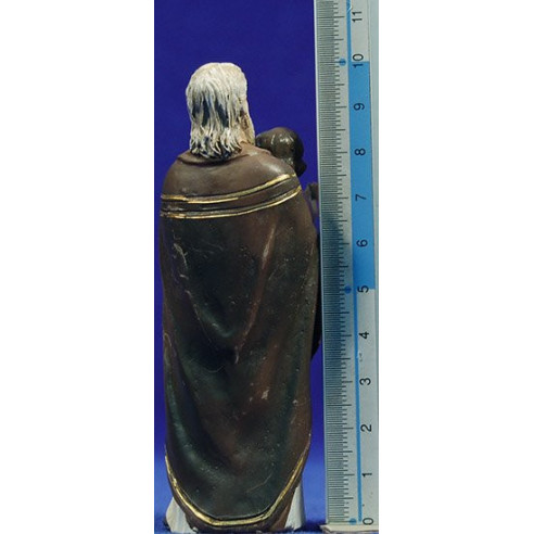 Presenting at temple 10 cm resin