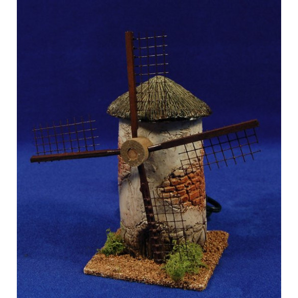 Molino viento 14-18 cm resina