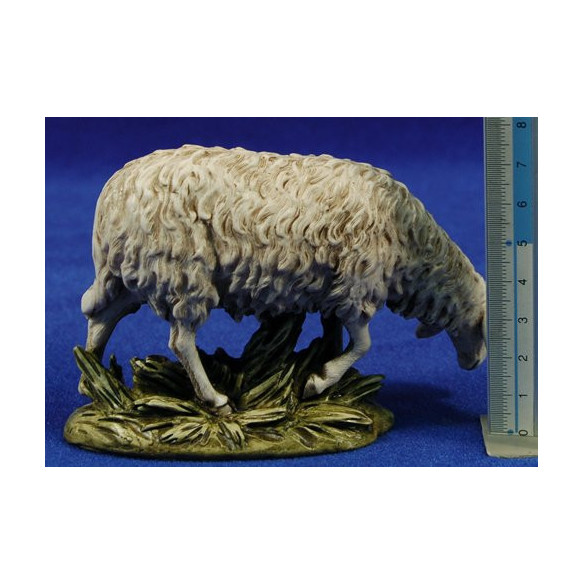 Pecora 18 cm resina Linea Martino Landi