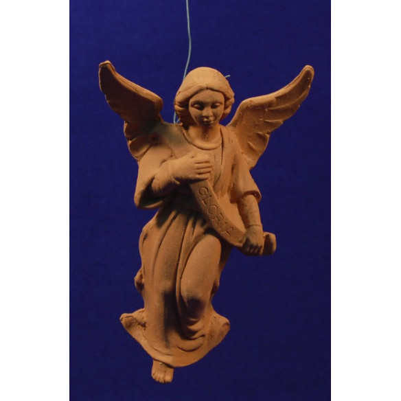 Angel hanging 13 cm clay NOT painted