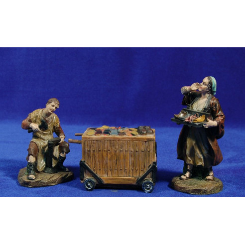 Group shoe repairer 11 cm resin