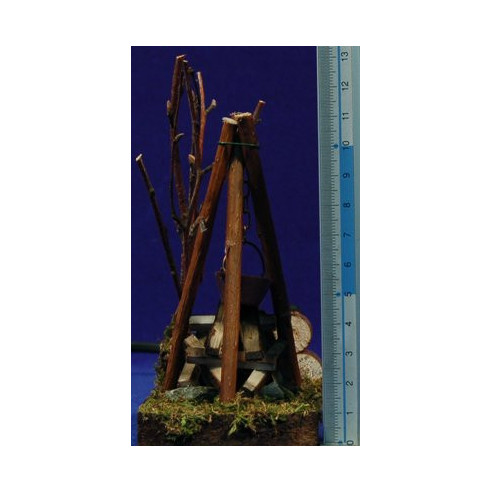 Fogata (220V) 11x6x12 cm resina