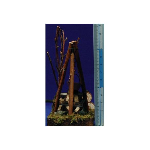 Fogata (220V) 11x6x12 cm resina