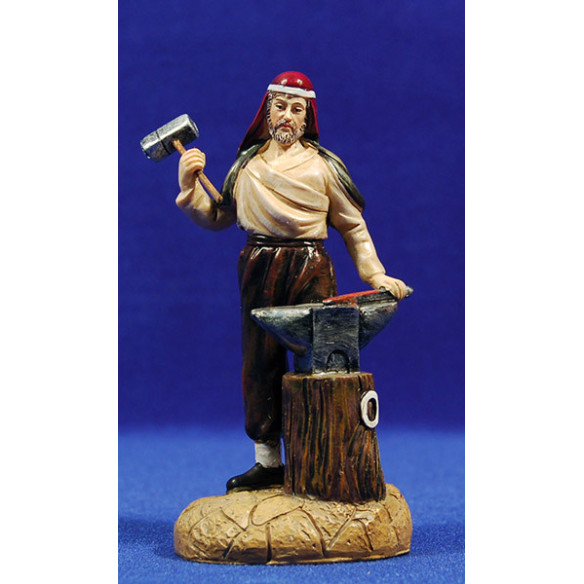 Blacksmith 12 cm resin Martino Landi linea