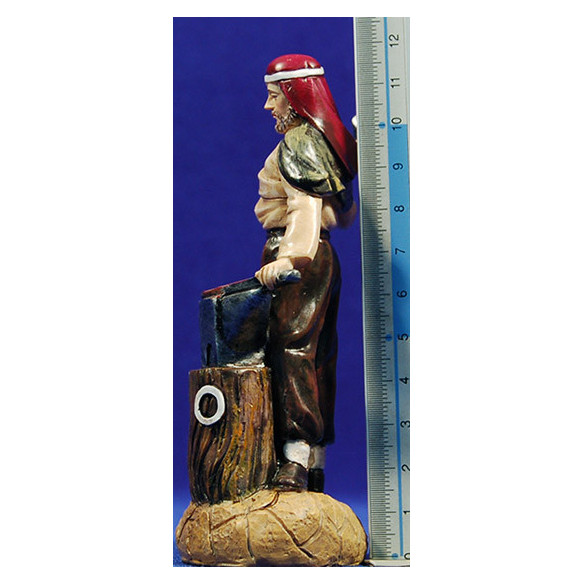 Blacksmith 12 cm resin Martino Landi linea