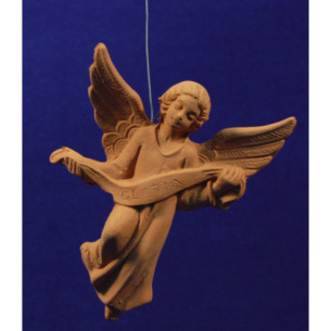 Angel hanging 11 cm clay NOT painted