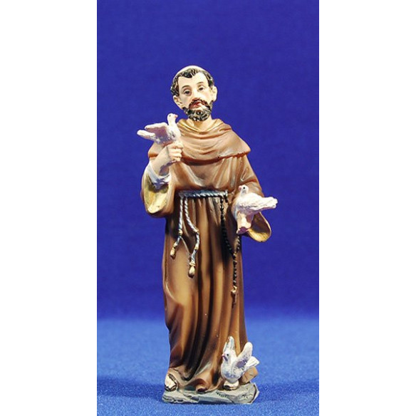 Sant Francesc d'Assís 13 cm Resina