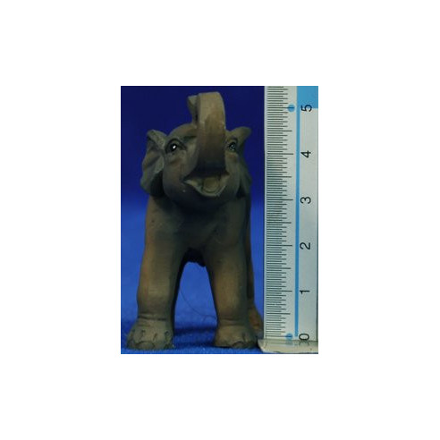 Elefant cria 11 cm resina