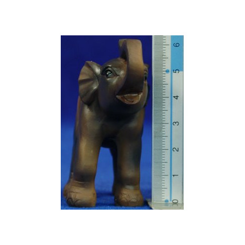 Elefant cria 13 cm resina