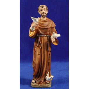 Saint Francis of Assisi 22 cm resin