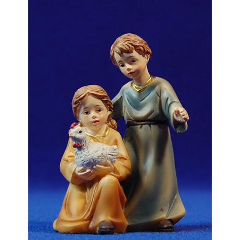 Nens adorant 11 cm resina