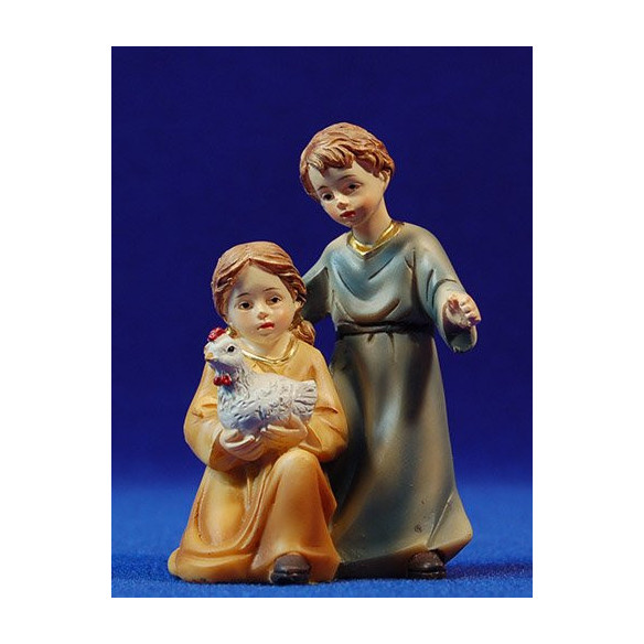 Nens adorant 11 cm resina