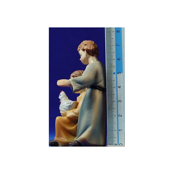 Nens adorant 11 cm resina