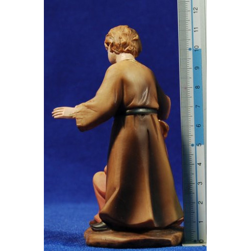 Pastorell in adorazioni 15 cm resina