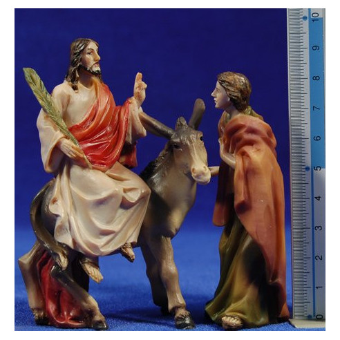 Entrada a Jerusalem 9 cm resina