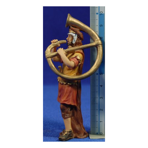 Gruppo 4 soldati romani 9 cm resina
