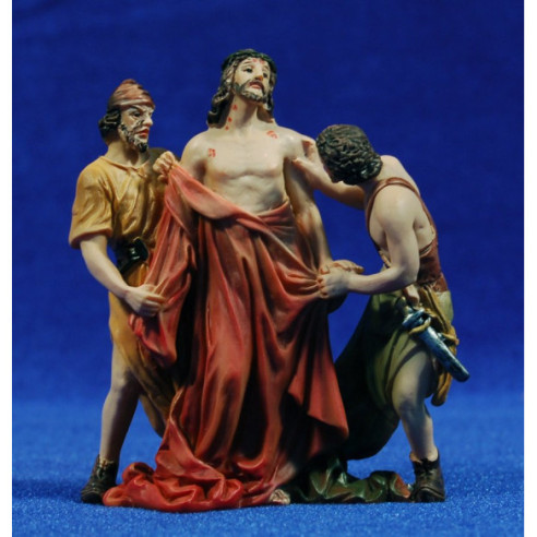 Jesus undressed 9 cm resin
