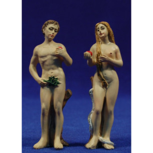 Adamo e Eva 8,5 cm resina