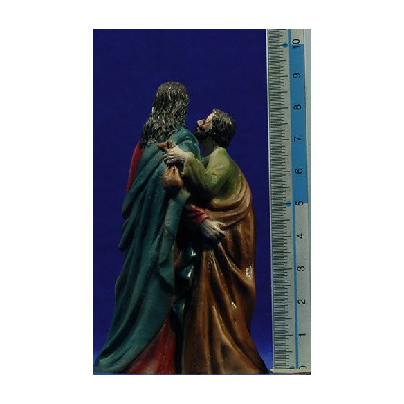 Kissing of Judas 9 cm resin