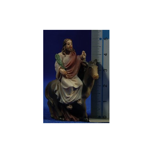 Ingresso a Gerusalemme 5 cm resina