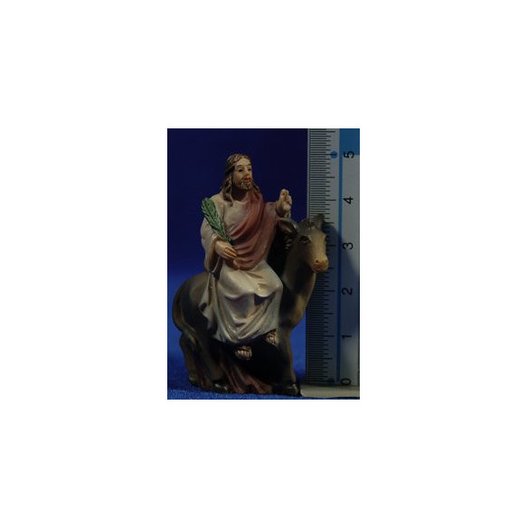 Ingresso a Gerusalemme 5 cm resina