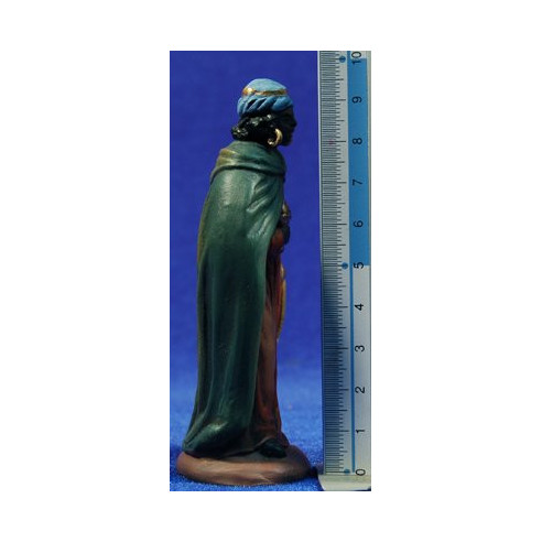 Kings addoring 9 cm clay painted Figuralia
