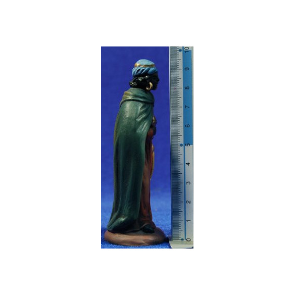 Kings addoring 9 cm clay painted Figuralia